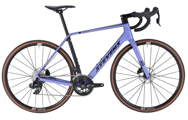 STEVENS Xenith Lavender Black with SRAM Rival AXS